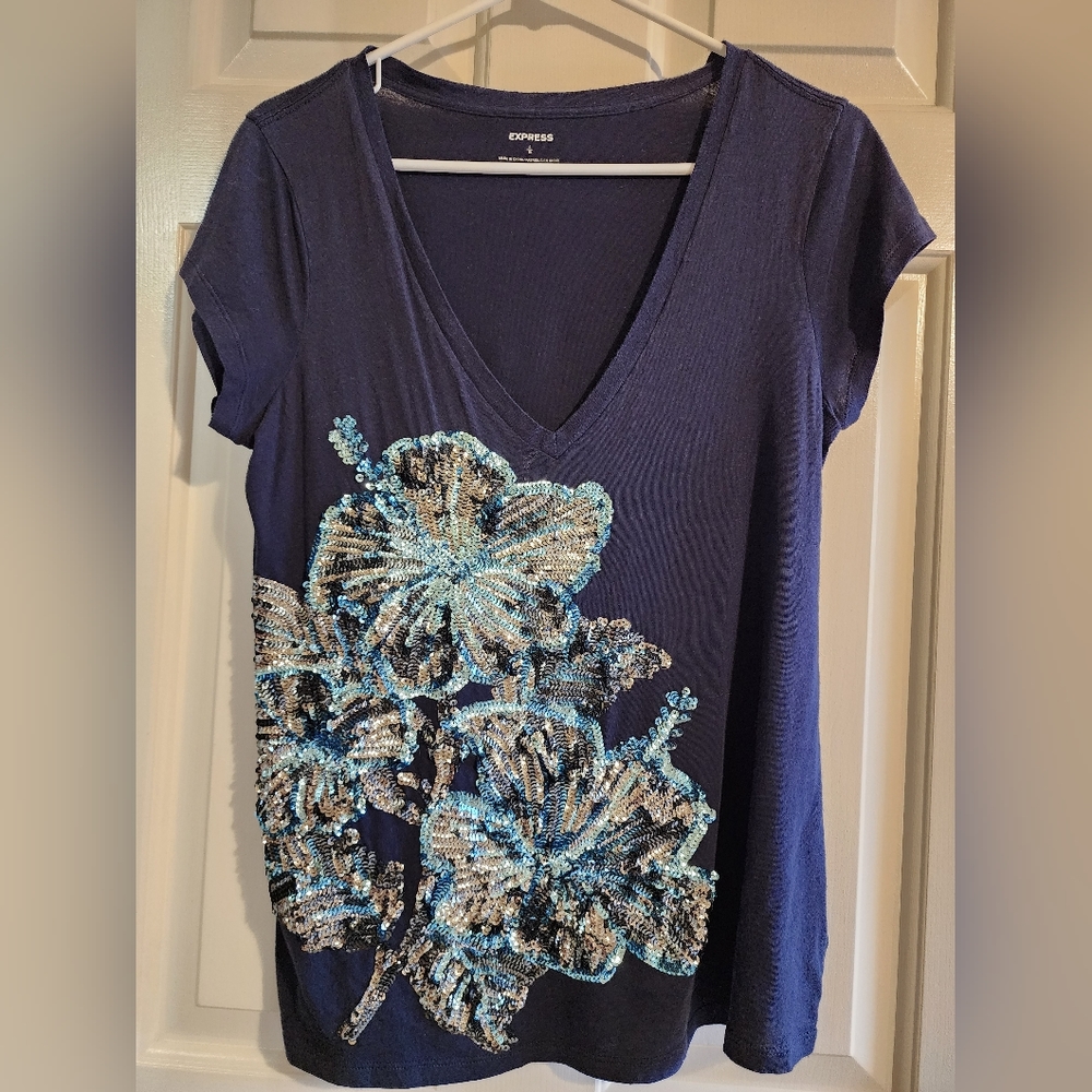 Express Embellished Shirt